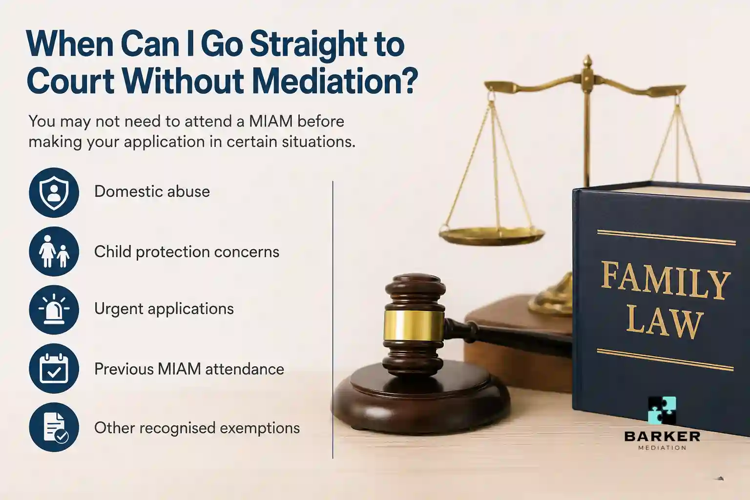 When Can I Go Straight to Court Without Mediation Basingstoke?